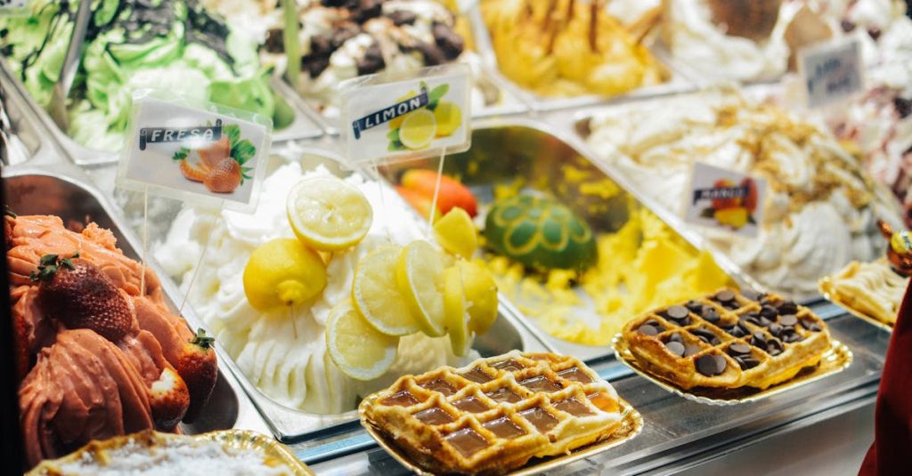 savourez notre gelato italien au chocolat crémeux, riche en saveurs authentiques pour une expérience gourmande incomparable.