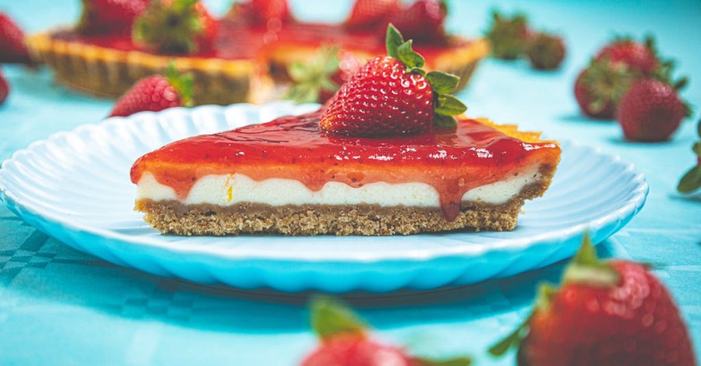 découvrez notre dessert léger à la fraise, parfait pour une gourmandise fraîche et saine.